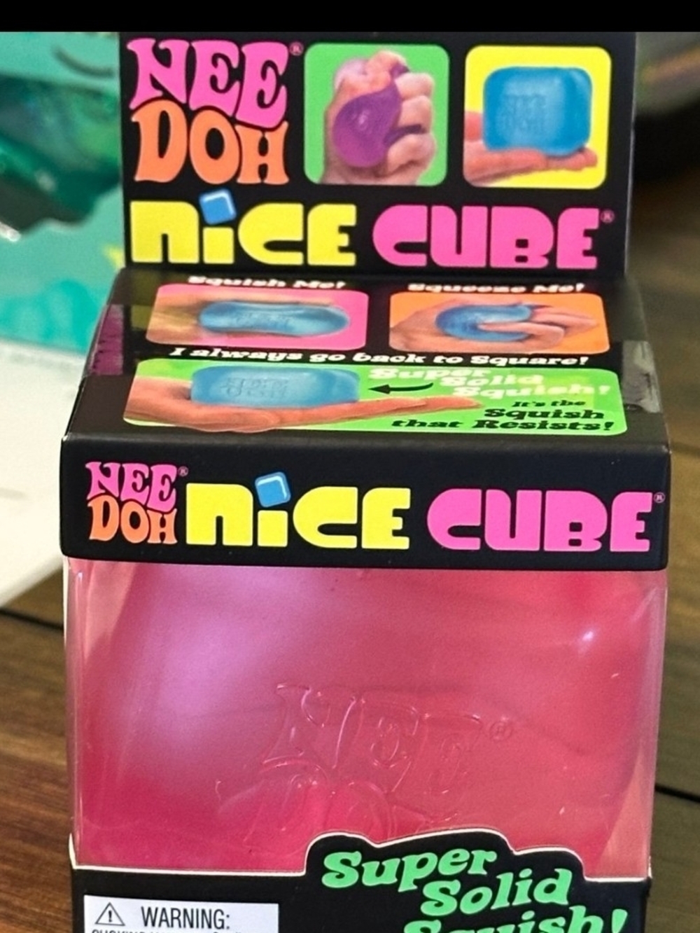 Nice Cube Pink Super Solid Squish